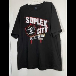 Brock Black/White Lesnar Suplex City WWE Sz XXL
